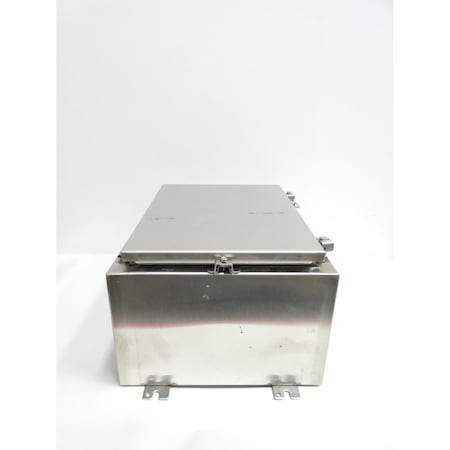 Hoffman Electrical Enclosures, 20 in H, 10 in D, 16 in W, Stainless Steel 1418N4S16C10